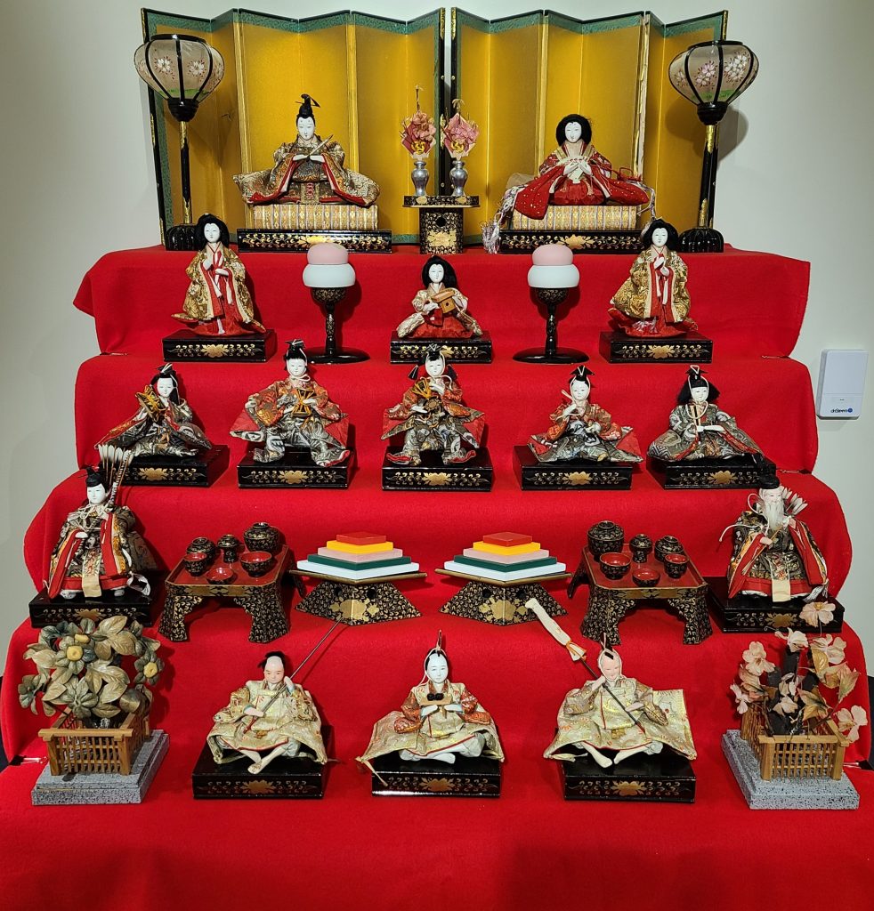 Hinamatsuri Doll display