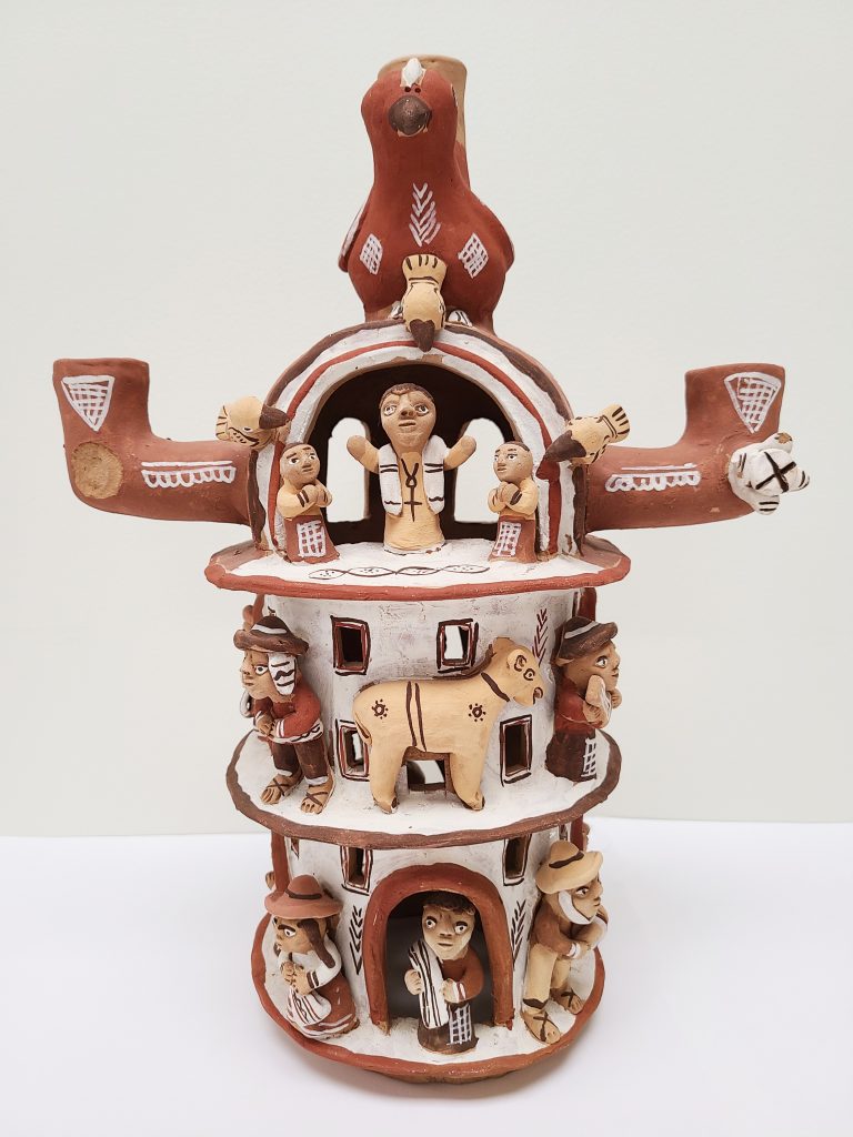 ceramic candelabra