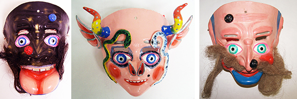Bolivian Carnival Masks