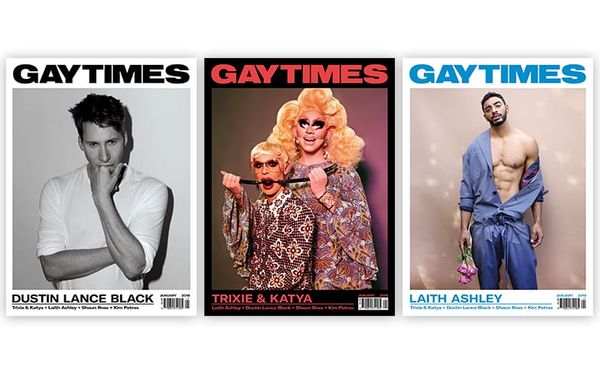 Ménage à trois: Get inside the latest Gay Times