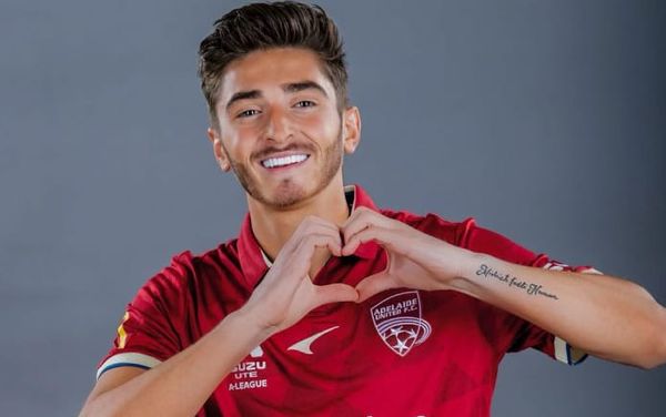 Footballer Josh Cavallo gets engaged during “special moment” on pitch