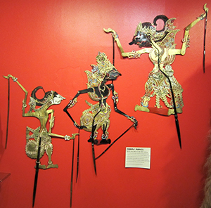 Wayang kulit puppets