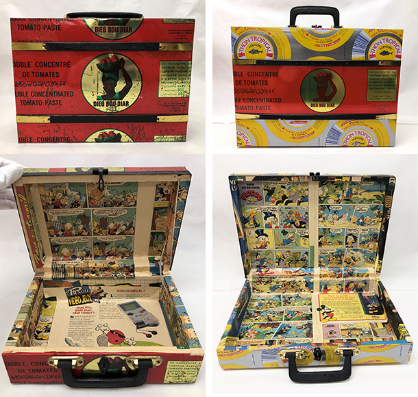 Senegal lunchbox and briefcase