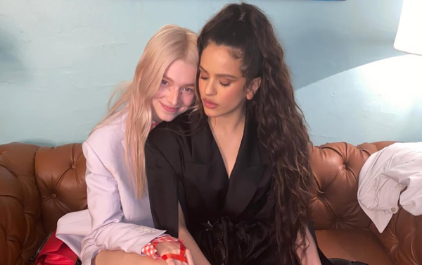 Rosalía habla por primera vez sobre su relación con Hunter Schafer: “Me enfoco en la libertad”